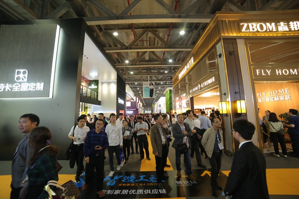 展会聚焦：中国定制家居50强“斗艳”广州
