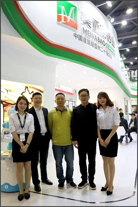 广银美亚宝铝业火爆亮相第23届全国铝门窗幕墙新产品博览会 广银美亚宝铝业火爆亮相第23届全国铝门窗幕墙新产品博览会