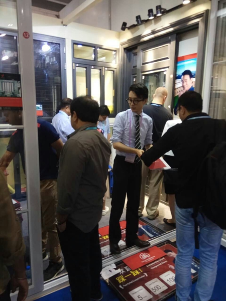 广交会快讯：福临门世家门窗获得广大外商高度赞誉
