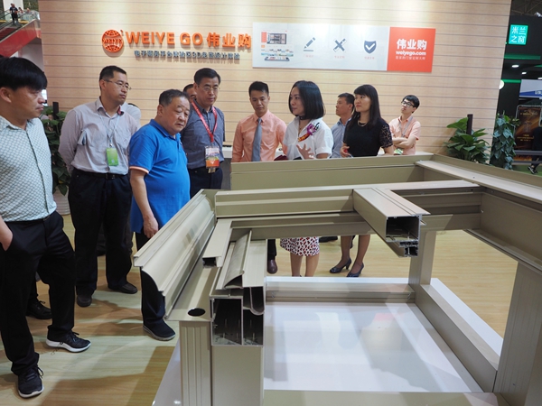 中国潍坊门窗幕墙博览会：伟业绿色铝型材产业链华东之行！