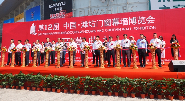 中国潍坊门窗幕墙博览会：伟业绿色铝型材产业链华东之行！