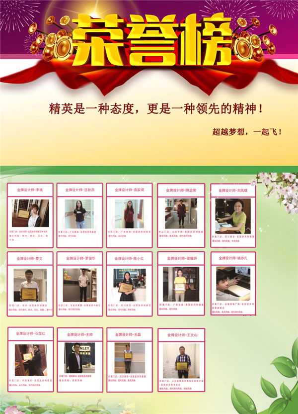 STANLEY美国史丹利家居:2017上半年新晋优秀设计师风采展 STANLEY美国史丹利家居:2017上半年新晋优秀设计师风采展