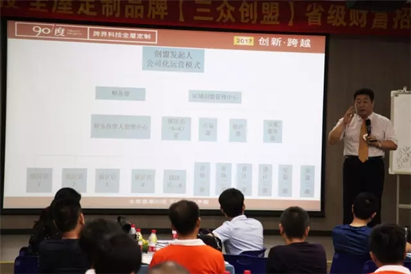 90度跨界科技全屋定制【三众创盟】省级财富招商会完美收官！