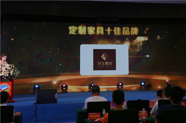 十年磨剑，合生雅居全屋定制荣获“2017年定制家具十佳品牌”