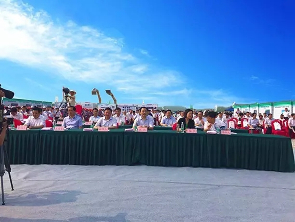 龙鼎天著木门参加宿州亿元以上重点项目集中开工动员大会