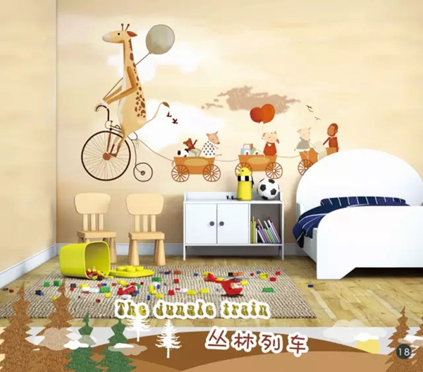 特普丽墙纸图片展示 《壁画系列》定制产品开启专属个性风尚