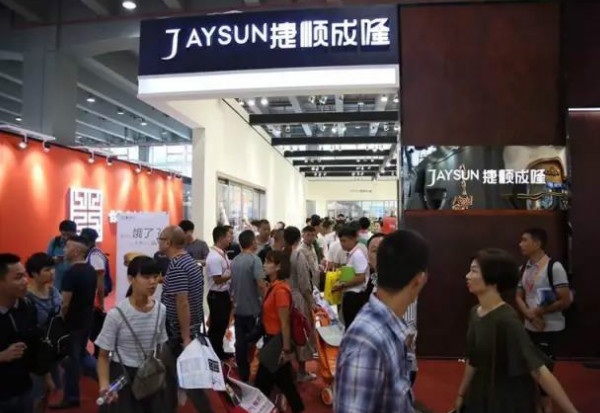 2017建博会上的捷顺成隆 2017建博会上的捷顺成隆
