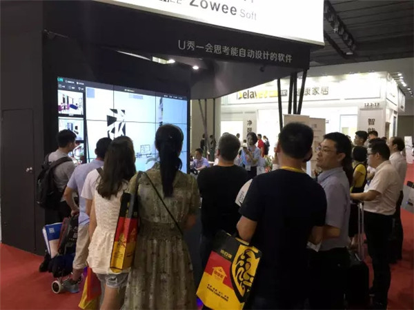 建博会现场直击：造易软件人气爆棚