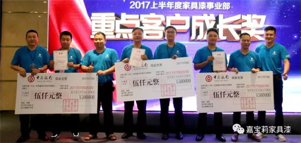 嘉宝莉家具漆年中会议盛大召开