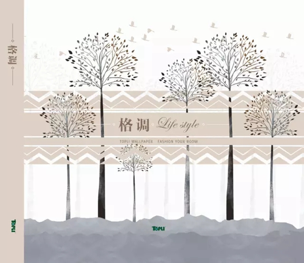 特普丽墙纸图片展示 《壁画系列》定制产品开启专属个性风尚