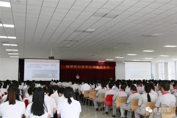 德意集团2017年上半年度全体员工大会顺利召开