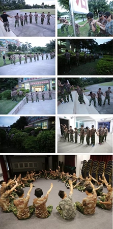 “铁军洗礼，战前集结”帝奥斯门窗2017广州建博会军事训练启动大会圆满结束