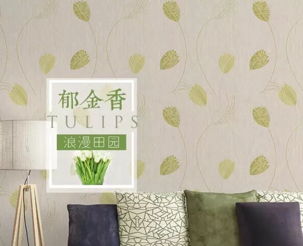 玉兰墙纸效果展示图