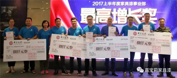 嘉宝莉家具漆年中会议盛大召开