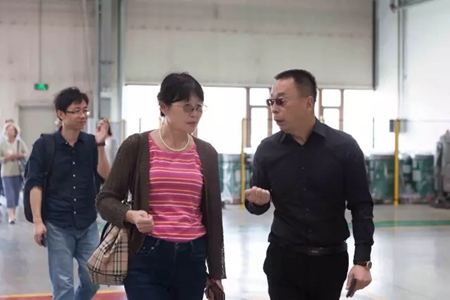 绿建委领导参观双城工厂 加码森鹰工业游
