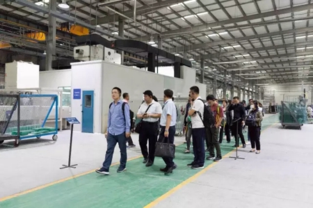 绿建委领导参观双城工厂 加码森鹰工业游