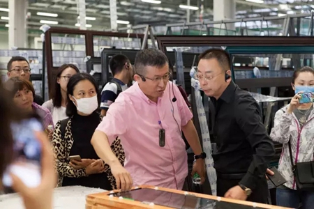 绿建委领导参观双城工厂 加码森鹰工业游