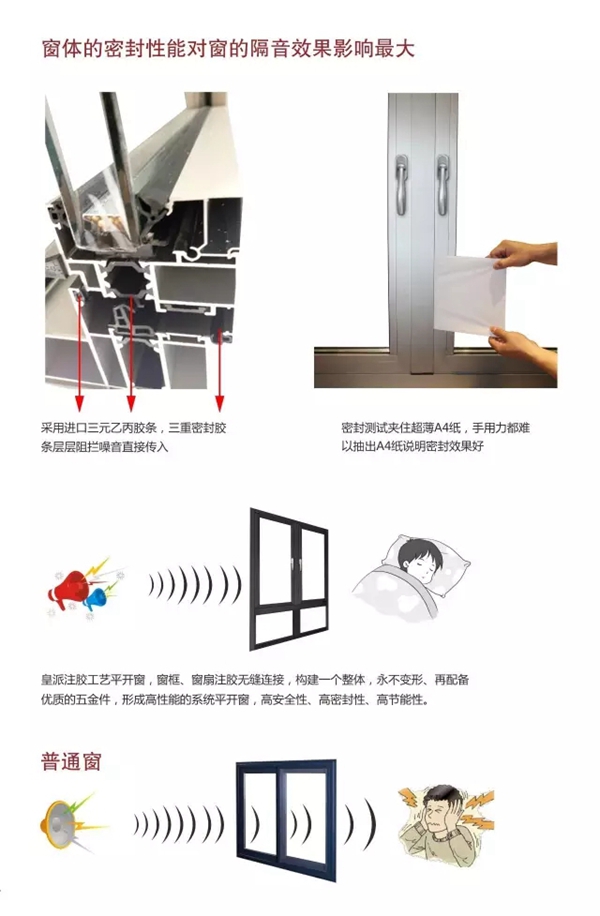皇派门窗:如何为家人挑选一款好的隔音门窗 皇派门窗:如何为家人挑选一款好的隔音门窗
