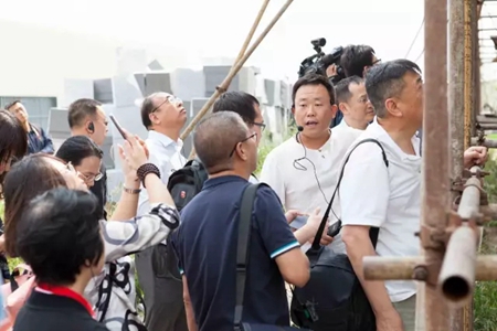 绿建委领导参观双城工厂 加码森鹰工业游