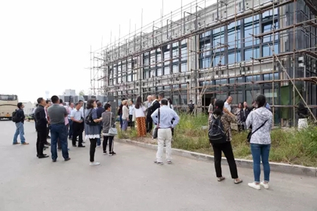 绿建委领导参观双城工厂 加码森鹰工业游