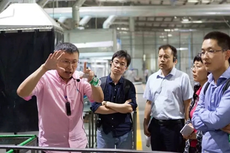 绿建委领导参观双城工厂 加码森鹰工业游