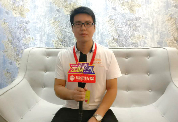 盛百邦墙布秦涛：追求卓越，打造一站式墙布产品资源库