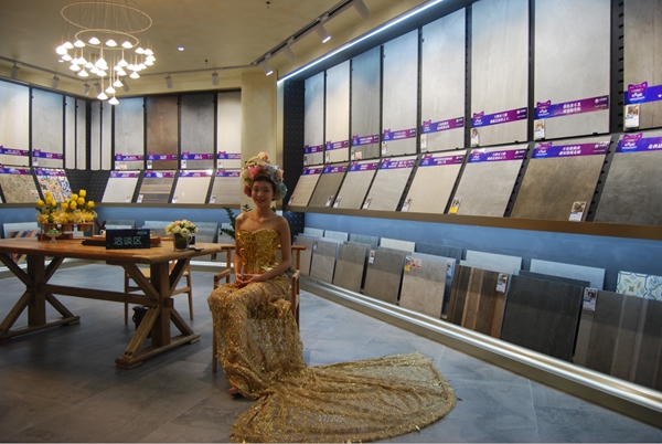 欧神诺陶瓷天猫O2O新零售旗舰店，玩转瓷砖新定制