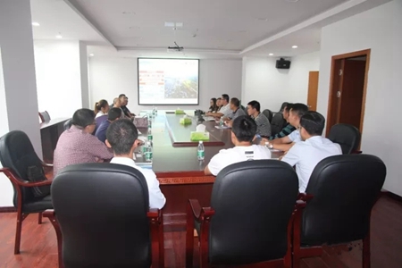 重庆木门部分企业在江津白沙工业园区召开座谈会