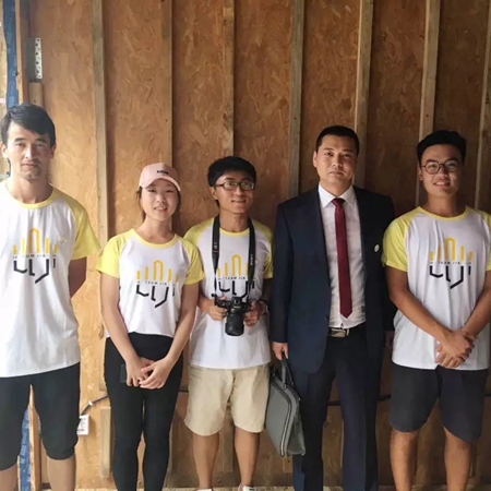 森鹰应邀出席厦门大学Team JIA+中法联队SDC大赛主体结构落成仪式