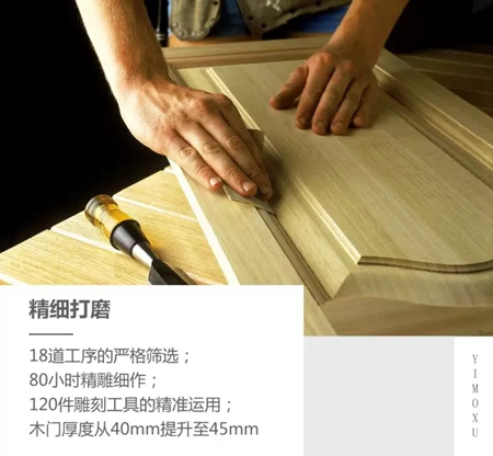 意木轩木门以环保爱护家，以品质守护家
