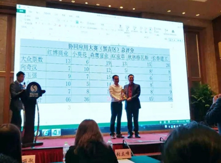 森鹰窗业获致远互联第七届全国协同应用大赛黑吉区冠军