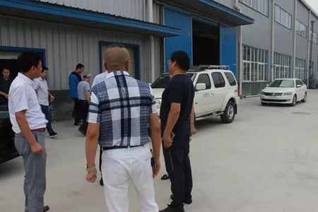 新乡市市政府领导一行莅临欧迪雅参观指导工作！