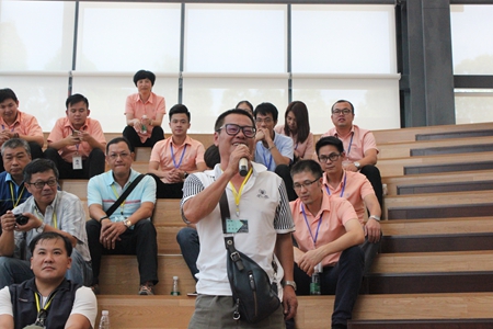 伟业迎来台湾铝门窗参访团，跨越海峡两岸，共话铝建筑产业链新发展