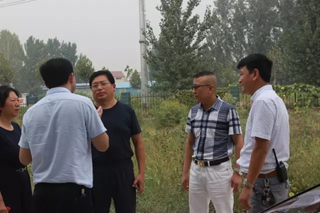 新乡市市政府领导一行莅临欧迪雅参观指导工作！