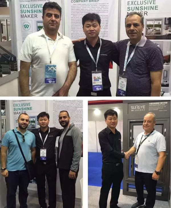 迪拜展—先越门窗带着品质前行，引领国际新尚！