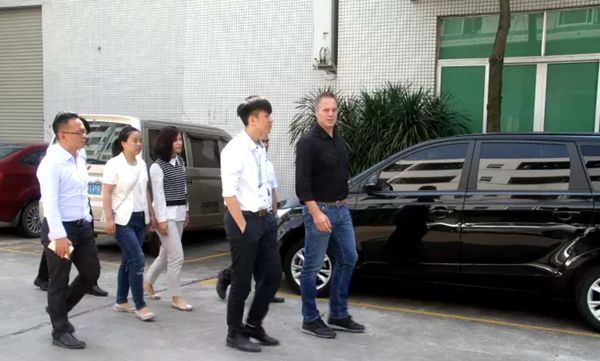 德国好博（HOPPE）亚太总裁访问新豪轩门窗