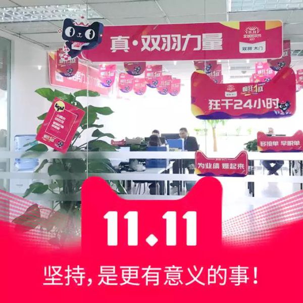 双羽木门回馈双11狂欢会 双羽木门回馈双11狂欢会