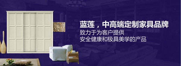 国民衣柜健康环保  蓝莲衣柜品质有保障