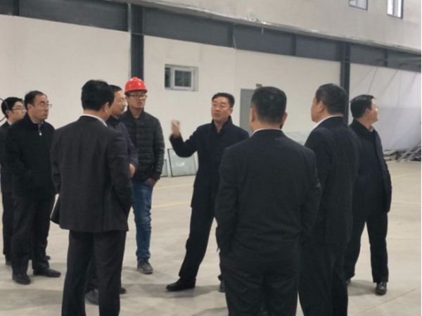 临朐县县长刘裕斌、华建集团董事长吴维光先生莅临京港亚参观指导工作！