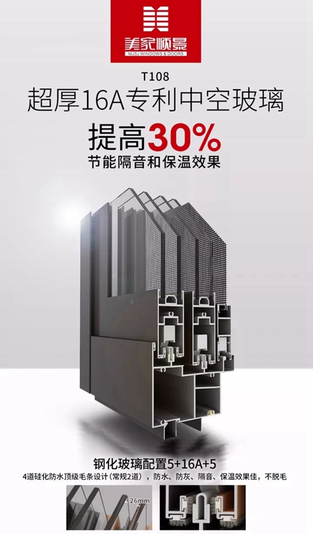 匠心铸就非凡：美家顺景T108非断桥推拉窗新品来袭