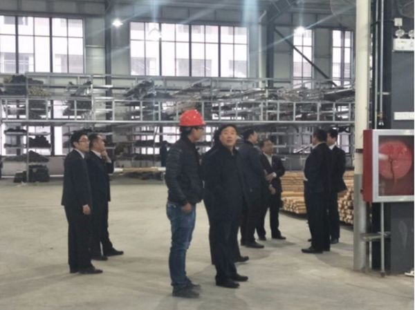 临朐县县长刘裕斌、华建集团董事长吴维光先生莅临京港亚参观指导工作！