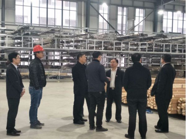临朐县县长刘裕斌、华建集团董事长吴维光先生莅临京港亚参观指导工作！