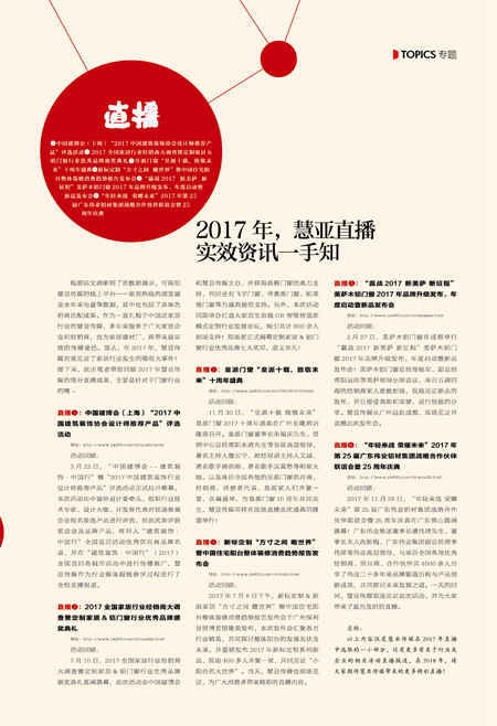 Part2 2017年，慧亚直播实效资讯一手知