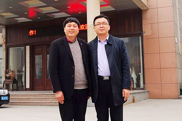 湖州市委常委副市长王德胜、南浔区副区长王洪波一行莅临喜盈门指导