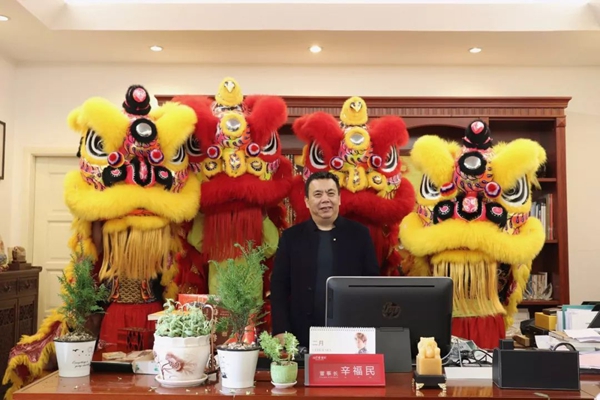 2018诗尼曼门窗开工大吉，瑞狮拜年！