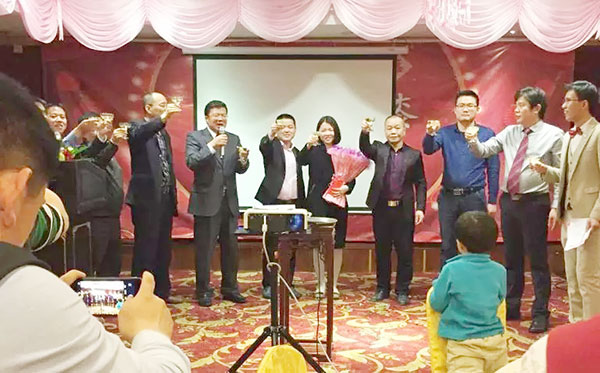 喜气洋洋雷巴开家宴，共同开启2018新航程！