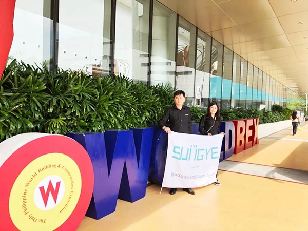 先越门窗闪耀亮相2018菲律宾国际建材展！