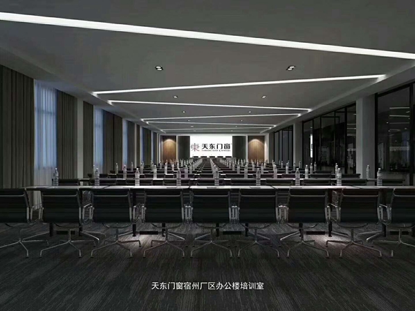 宿州市委四县一区重要领导莅临天东门窗华东安徽第二大生产基地检查指导工作 宿州市委四县一区重要领导莅临天东门窗华东安徽第二大生产基地检查指导工作