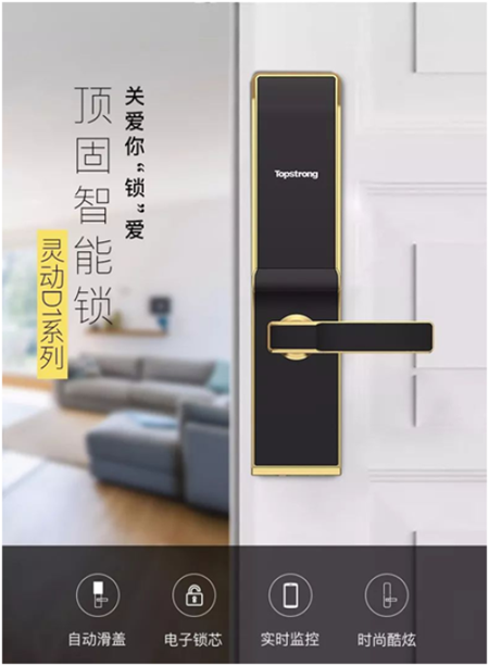 顶固灵动D1智能锁:老有“锁”依,才能“芯”有“锁”属