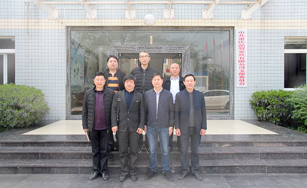 重庆市木门行业协会及沙坪坝区质监局考察品智家具